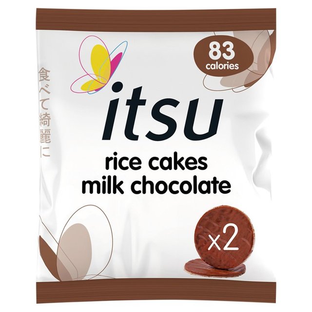 Itsu Milk Chocolate Rice Cakes   34g GOODS M&S   