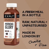 EXALT Morning Glory Coffee & Cacao Breakfast Protein Smoothie   330ml GOODS M&S   