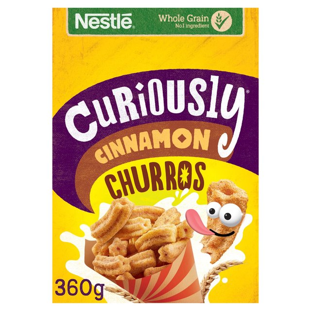 Nestle Curiously Churros Cereal   360g GOODS M&S   