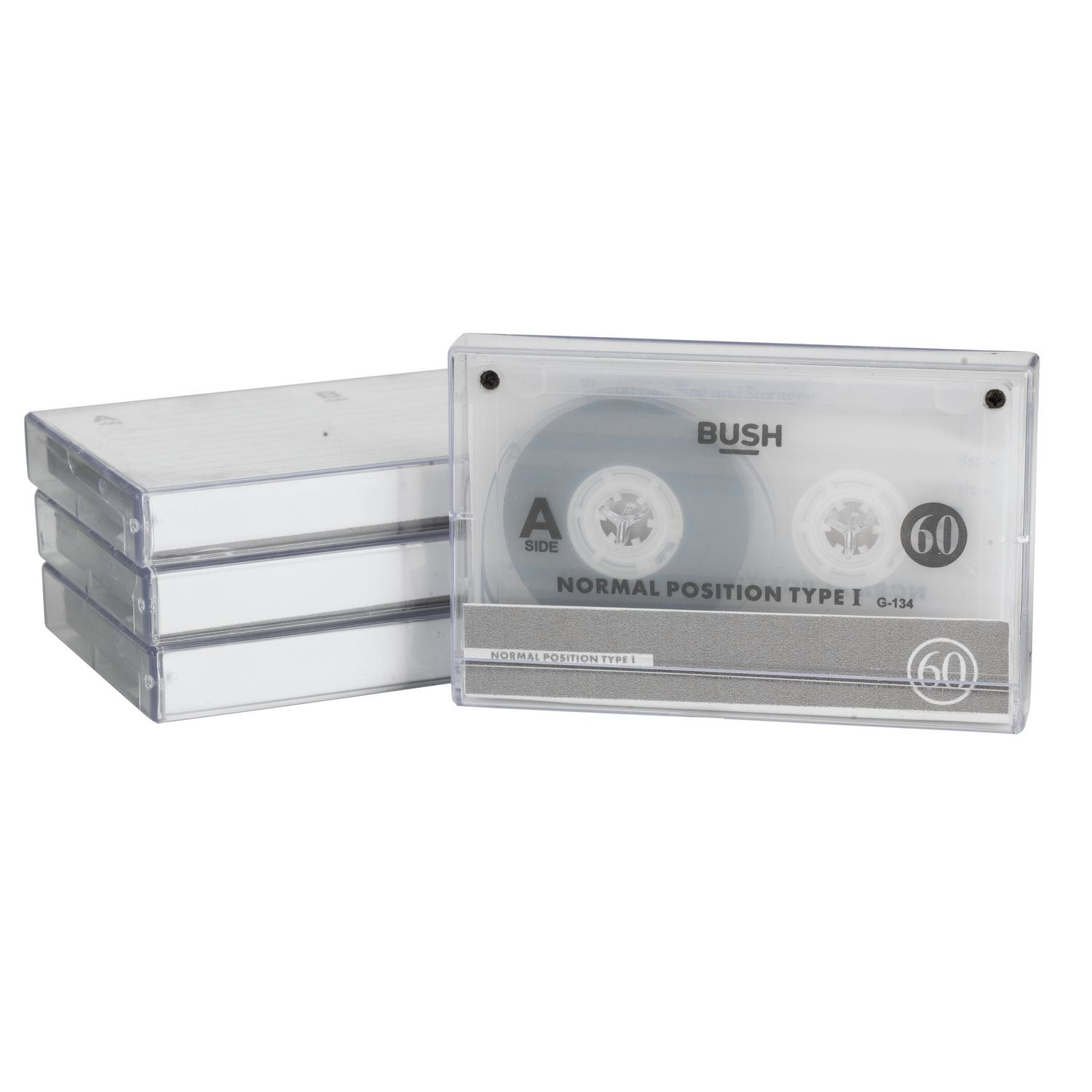 Bush Cassettes 4 Pack, imported from the UK