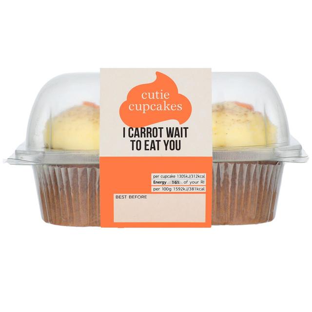 M&S I Carrot Wait to Eat You Cupcakes   164g GOODS M&S   