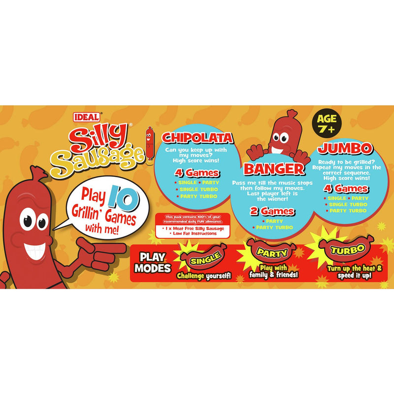 Silly Sausage reaction game for kids (British brand)