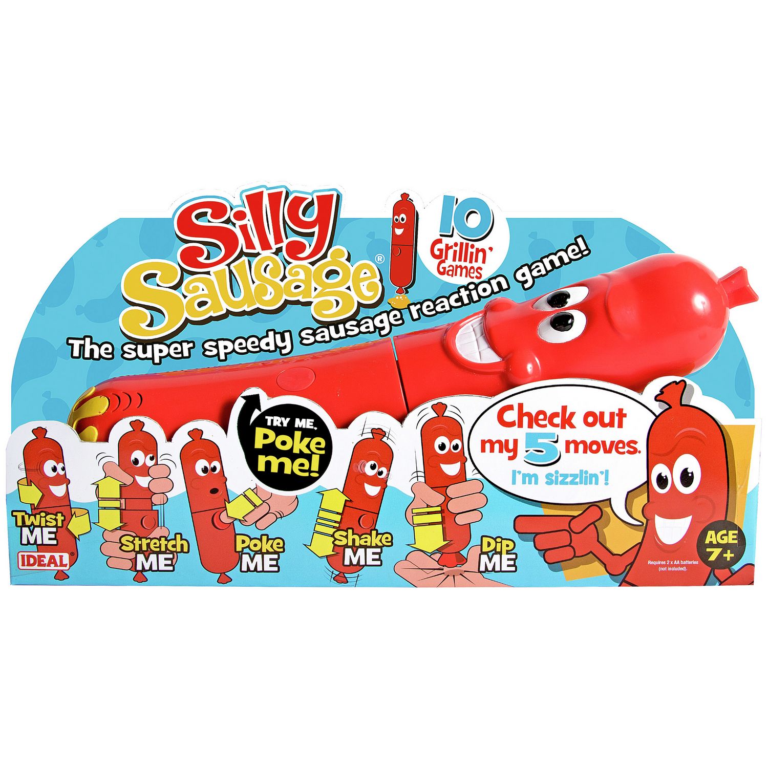 Silly Sausage reaction game for kids (British brand)