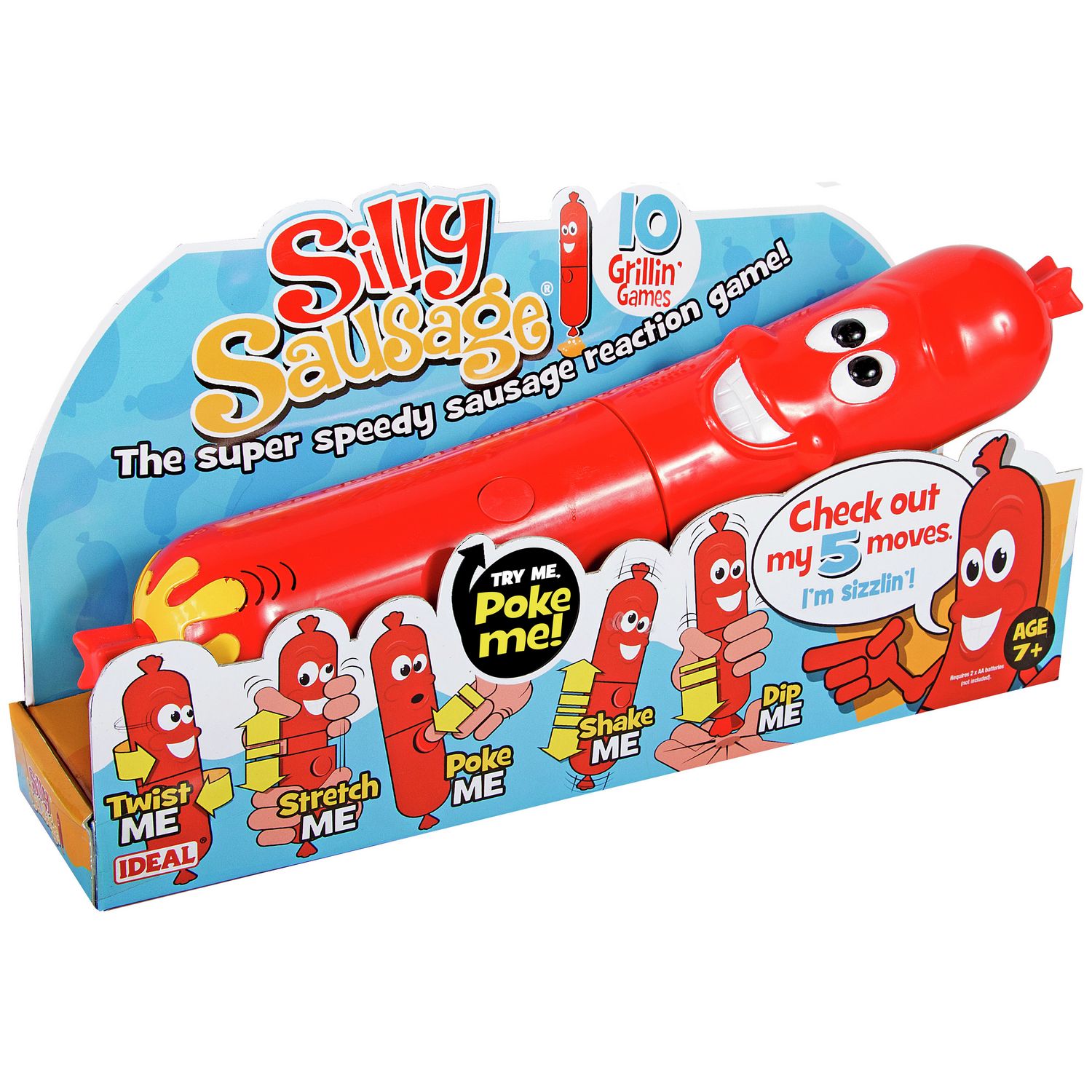 Silly Sausage reaction game for kids (British brand)