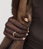 Sophie Bille Brahe Courant Sky ring yellow gold diamond, imported from the UK