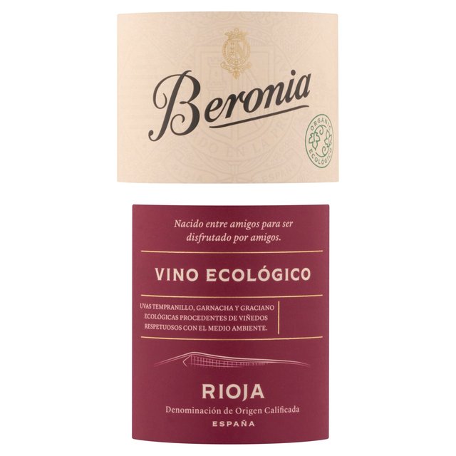 Beronia Organic Rioja   75cl GOODS M&S   