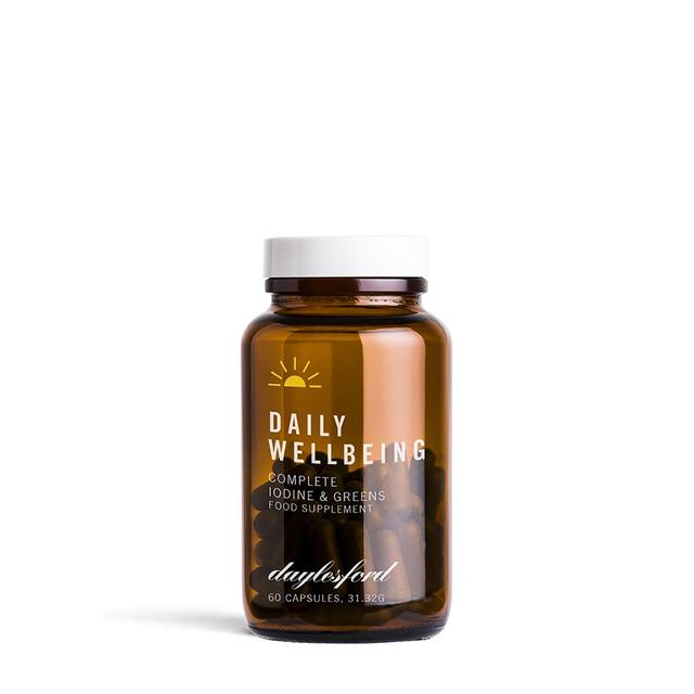 Daylesford Daily Wellbeing Iodine & Greens Supplement Capsules   60 per pack GOODS M&S   