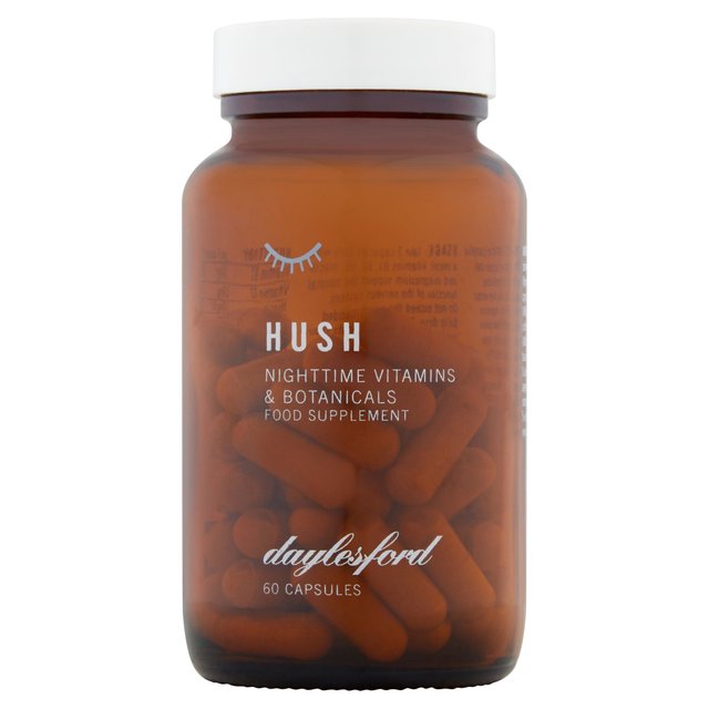 Daylesford Hush night-time botanicals and vitamins capsules   60 per pack GOODS M&S   