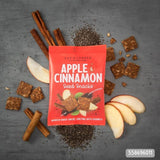 Apple & Cinnamon Baked Seed Prebiotic Snack Bites   30g GOODS M&S   