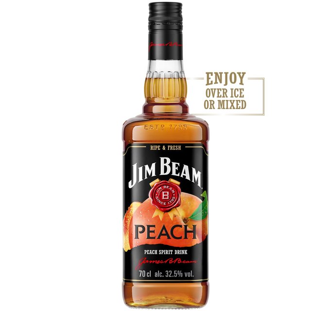 Jim Beam Peach Kentucky Bourbon Whiskey   70cl