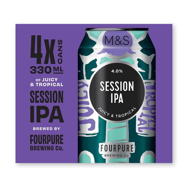 M&S Session IPA   4 x 330ml GOODS M&S   