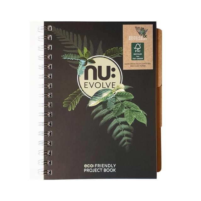 Nu Evolve A5 Recycled Project Book - 150 pgs GOODS M&S   