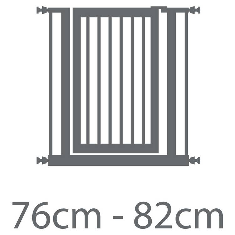 Munchkin Lindam safety gate extension white 7cm, imported from the UK
