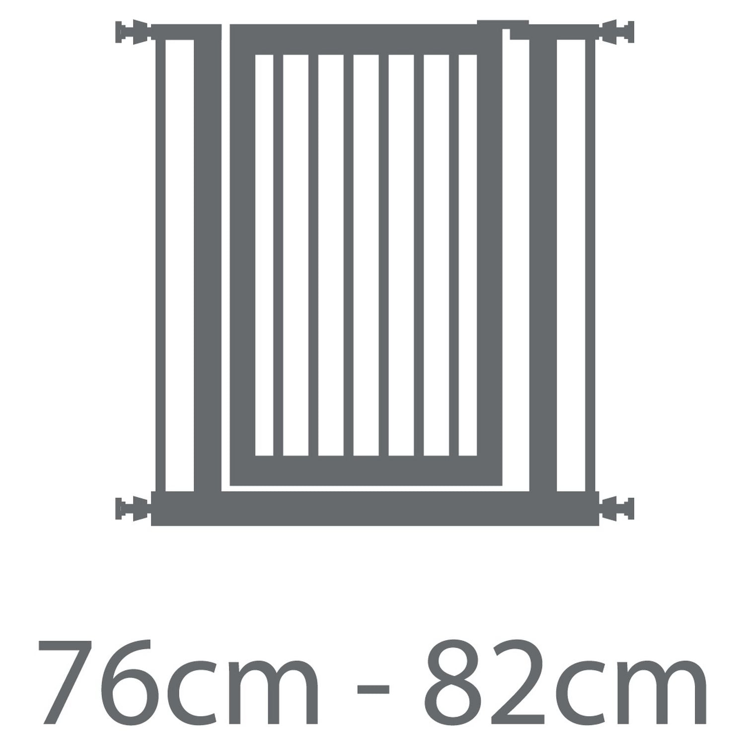 Munchkin Lindam safety gate extension white 7cm, imported from the UK