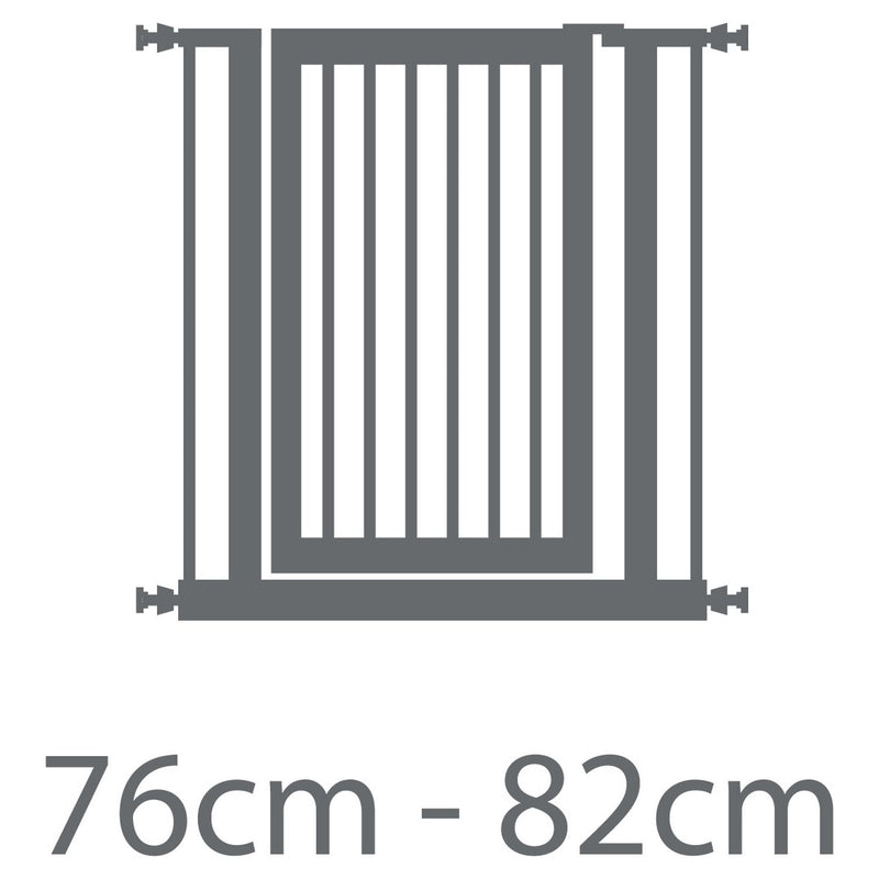 Munchkin Lindam safety gate extension white 7cm, imported from the UK