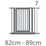 Munchkin Lindam safety gate extension white 7cm, imported from the UK