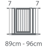 Munchkin Lindam safety gate extension white 7cm, imported from the UK