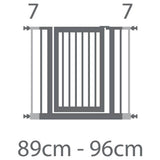 Munchkin Lindam safety gate extension white 7cm, imported from the UK