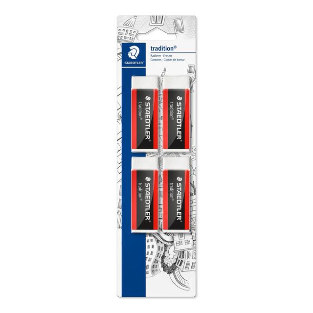 Staedtler Tradition Eraser 4 Pack GOODS M&S   