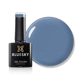 Bluesky gel nail varnish Daring Blue - British product