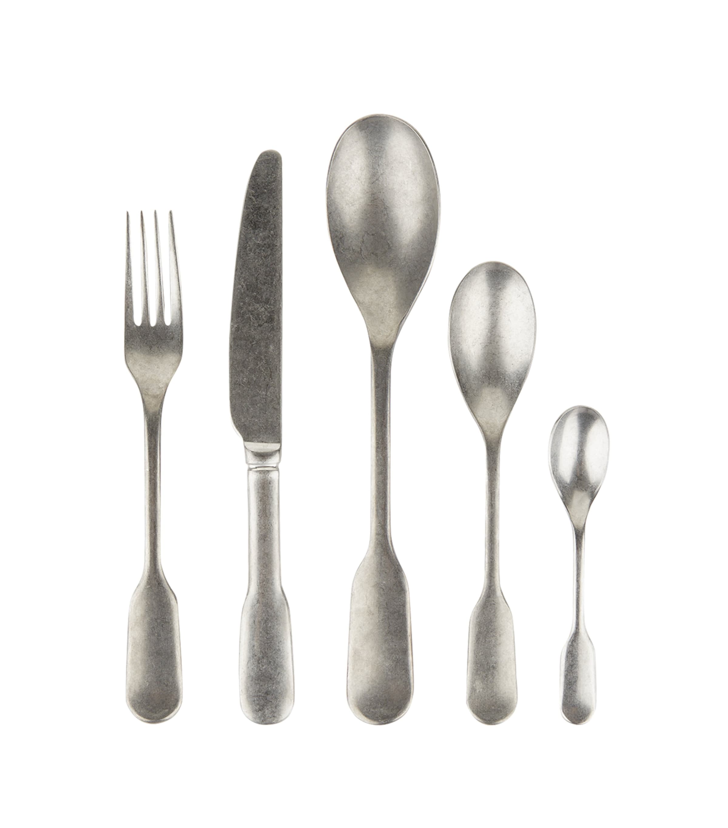 Charingworth rustic vintage 42-piece cutlery set - British product