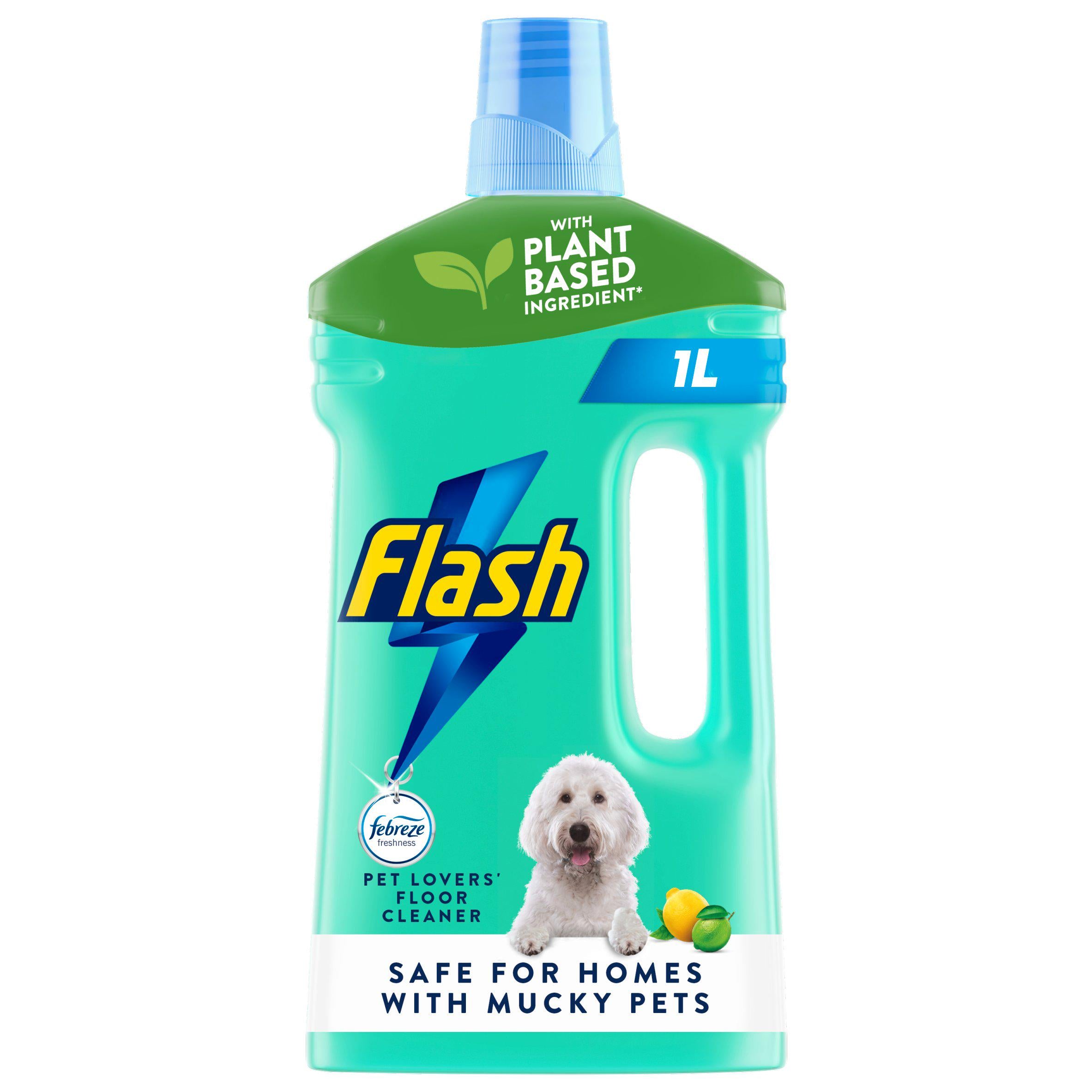 Flash for Pet Lovers Floor Cleaner & Odour Remover 1L GOODS Sainsburys   