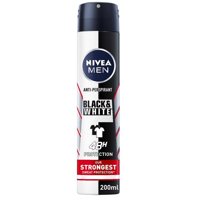 NIVEA MEN Black & White Max Protect Anti-Perspirant Deodorant Spray    200ml