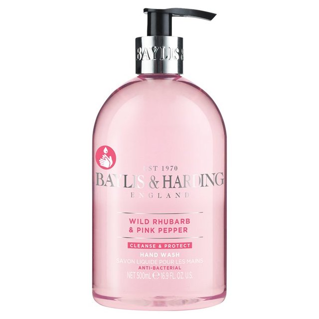 Baylis & Harding Wild Rhubarb & Pink Pepper Anti Bacterial Hand Wash   500ml GOODS M&S   