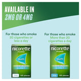 Nicorette Icy White Gum 2 mg 105 Gums (Stop Smoking Aid)   105 per pack GOODS M&S   