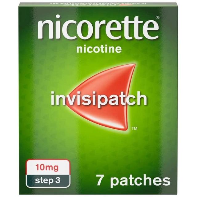 Nicorette InvisiPatch Step 3 10 mg 7 Patches (Stop Smoking Aid)   7 per pack