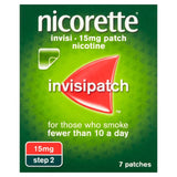 Nicorette Invisi Patch Step 2 15 mg 7 Patches (Stop Smoking Aid)   7 per pack GOODS M&S   