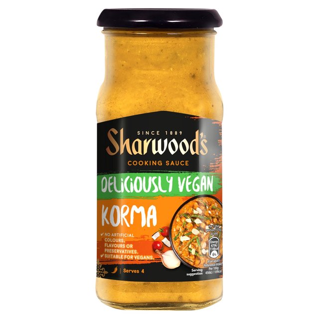 Sharwood's Vegan Korma Cooking Sauce   420g GOODS M&S   