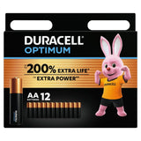 Duracell Optimum AA Batteries   12 per pack GOODS M&S   