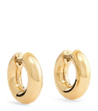 Engelbert yellow gold Absolute Creoles hoop earrings - British product