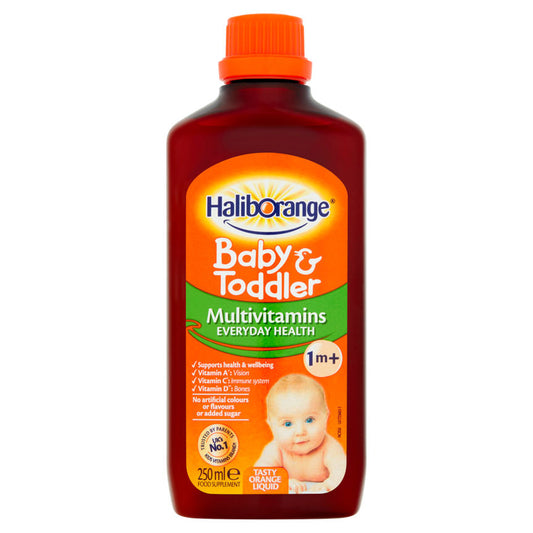 Haliborange Baby & Toddler Multivitamins Tasty Orange Liquid GOODS ASDA   