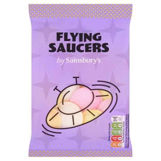 Sainsbury's Flying Saucers Sweets 17.5g GOODS Sainsburys   