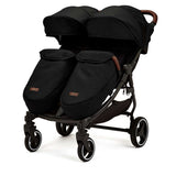 Ickle Bubba Venus Max Double Stroller Black / Black / Tan GOODS Boots   