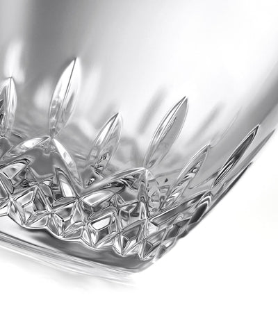 Kristallglas-Eiskübel mit Zange, 19,5 cm Höhe