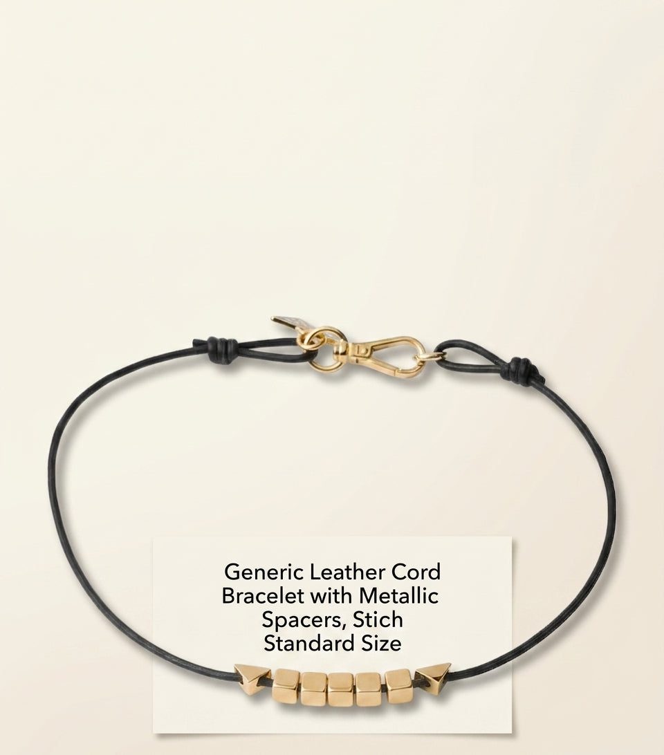Prada nappa leather bead choker black gold, imported from the UK