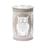 Aroma Owl wax melter 12cm white, imported from the UK