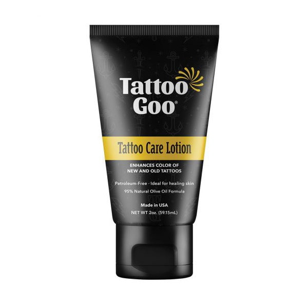 Tattoo Goo ® Lotion and Healix Gold and Panthenol 2oz