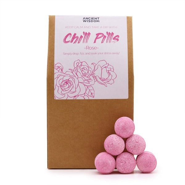 Serenityy Rose Fizzers 350g bath fizzers, imported from the UK