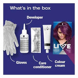 LIVE UrbanMetallics Permanent Purple Hair Dye AmethystChrome GOODS Superdrug   