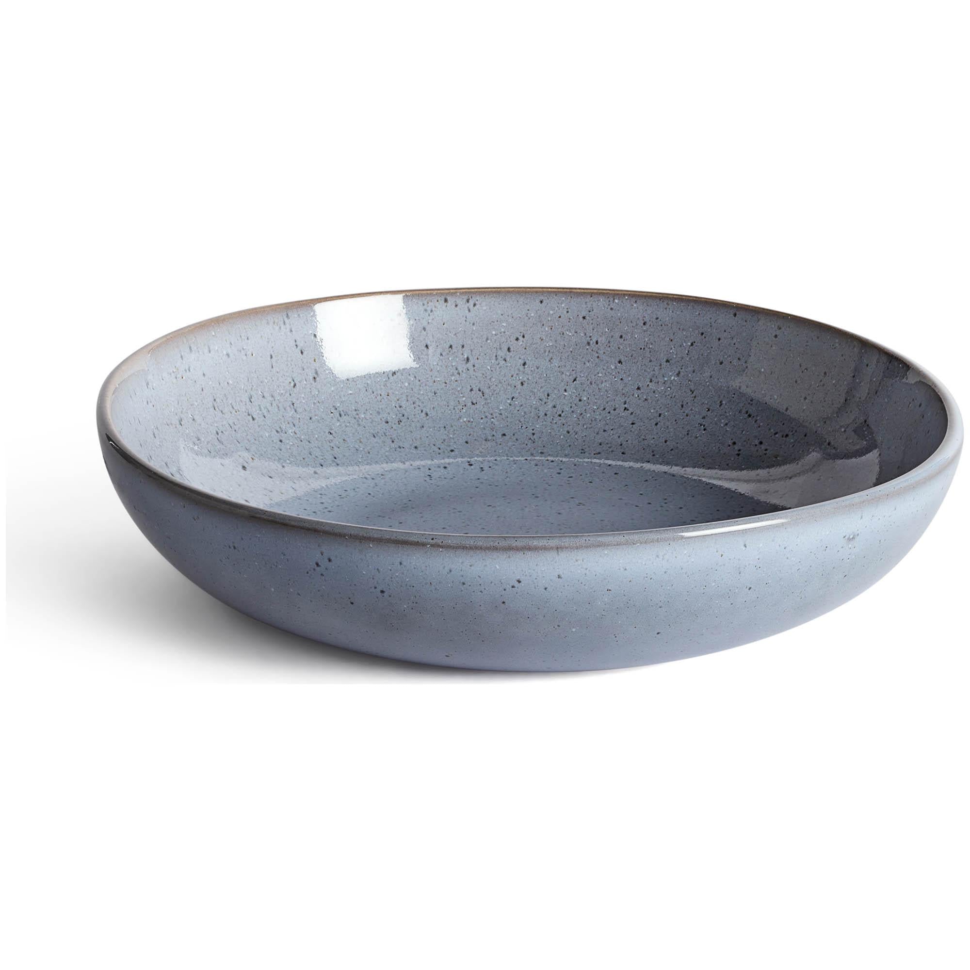 Habitat Evora Pasta Bowl Blue GOODS Sainsburys   