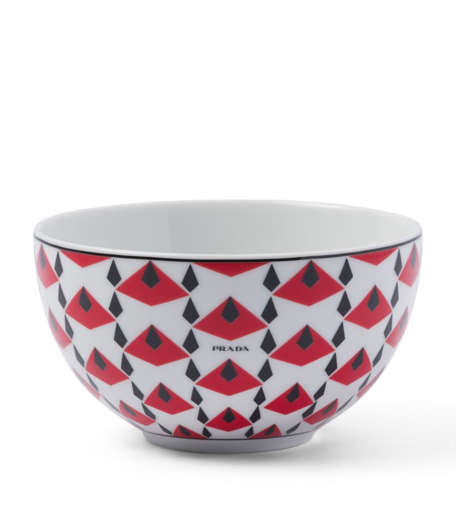 Prada Vienna cereal bowls set of 2 12cm, imported from the UK