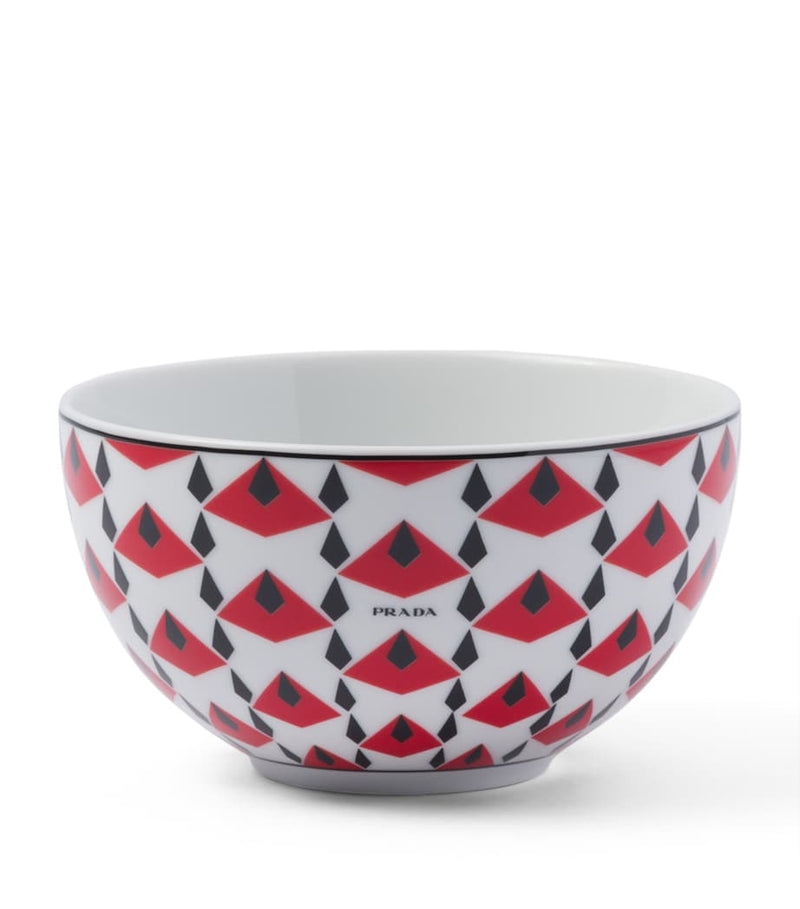 Prada Vienna cereal bowls set of 2 12cm, imported from the UK