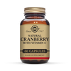 Solgar Natural Cranberry with Vitamin C 60 Vegi Capsules (British brand)