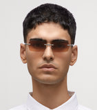 Kuboraum H61 Metallmasken-Sonnenbrille – Britisches Produkt