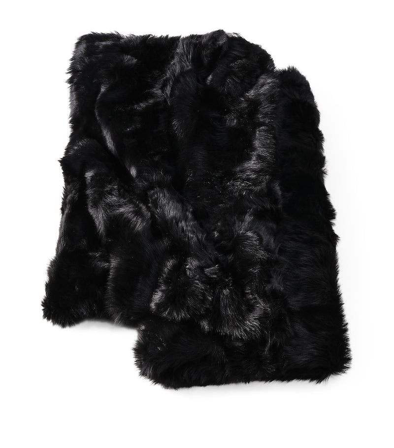 Ralph Lauren Home shearling Brighton throw 60cm x 60cm, imported from the UK