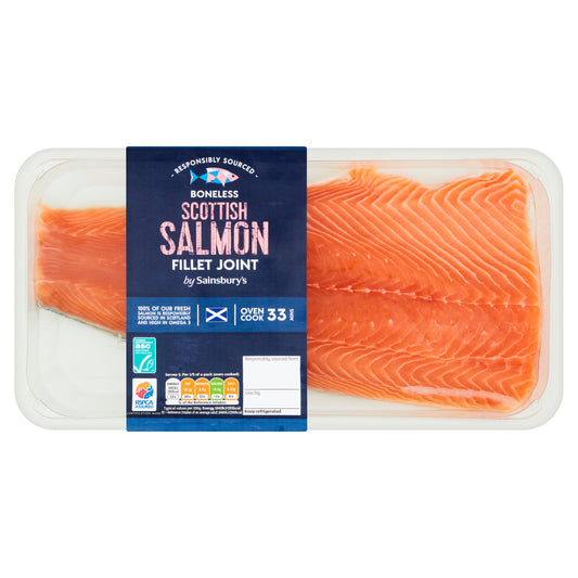 Sainsbury's Skin on ASC Scottish Salmon Fillet 600g GOODS Sainsburys   